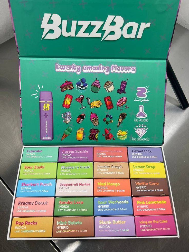 Buzz Bars 2G THC Carts Australia